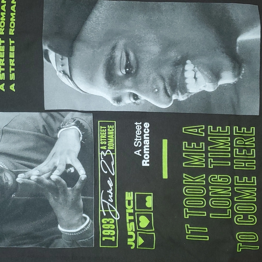 Chemistry Poetic Justice Tupac mens graphic tee - Picture 2 of 7